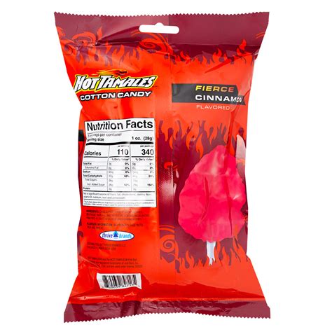 Hot Tamales Cotton Candy 3oz 12 Pack Iwholesalecandy Ca