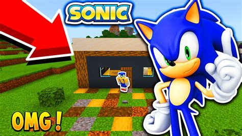 La Nouvelle Base Secrete De Sonic Sur Minecraft Youtube