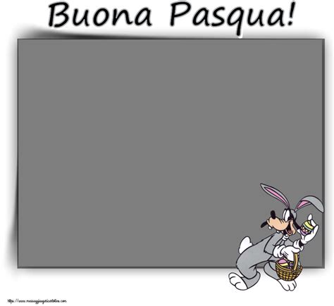 Cartoline Personalizzate Di Pasqua Con Cornice Foto Pagina