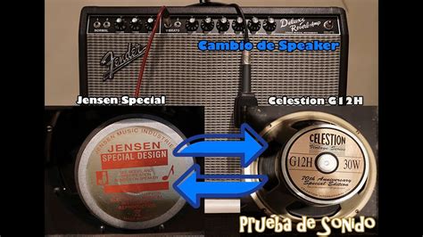 Fender Deluxe Reverb Cambio De Bocina Speaker Swap Guitar Cover