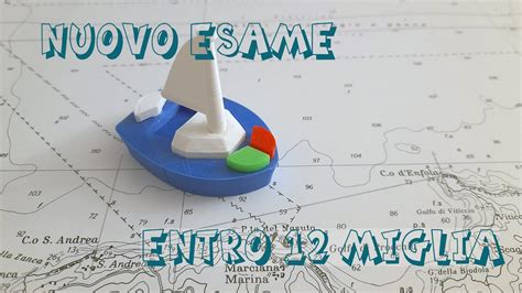 Nuovo Esame Patente Nautica Carteggio Entro Miglia Youtube