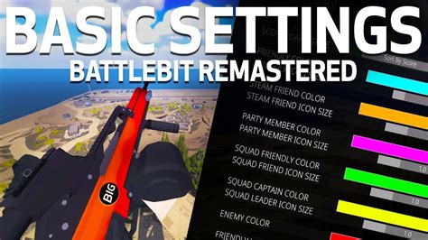 My Settings To Improve Gameplay Battlebit Remastered Youtube