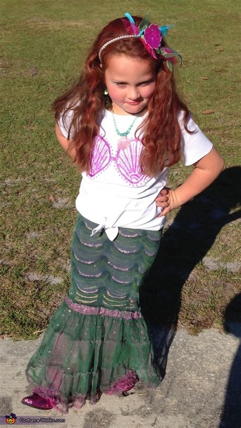 Ariel the Mermaid Costume for Girls | Unique DIY Costumes