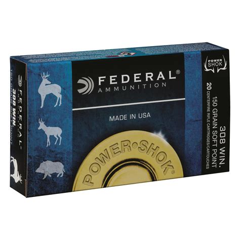 Federal Power Shok Winchester Sp Grain Rounds