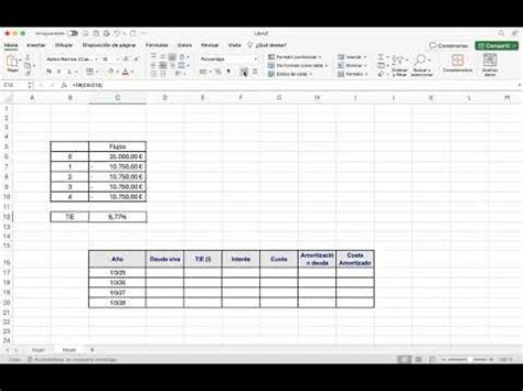 Contabilidad financiera UOC PEC 2 Curso 2324 2 sem Cálculo TIR