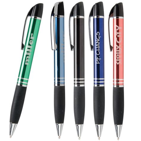 Promotional Topaz Advertising Pen Customized Metal Twist Pens