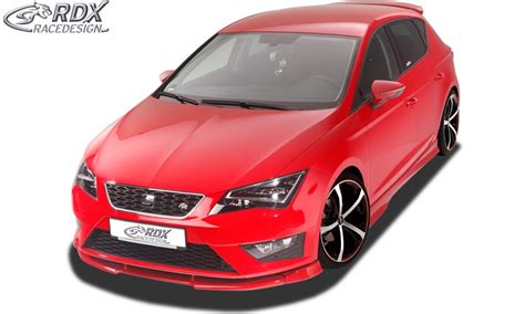 Rdx Spoiler Delantero Vario X Seat Leon F Fr Rdx Racedesign