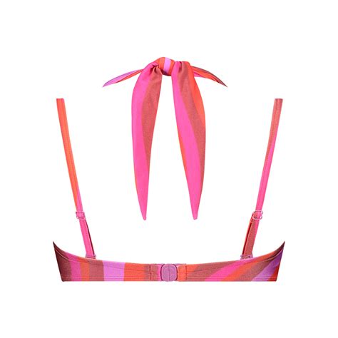 Bikini Top Multiway Padded Wired Shiny Wave 60016 Lingerie Voor Jou