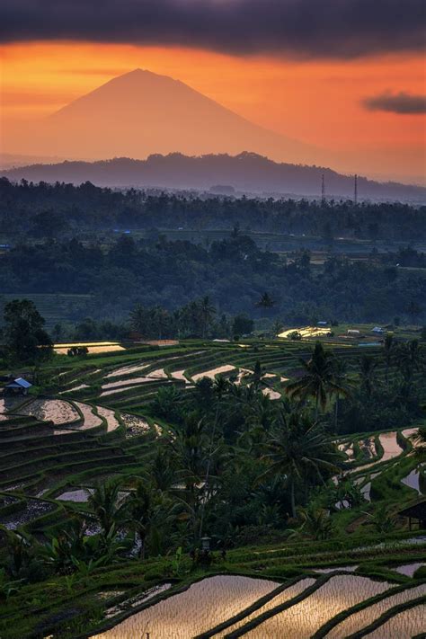 Jatiluwih Sunrise | Bali sunset, Bali indonesia, Bali