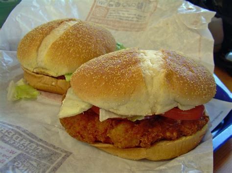 Two Chicken Tendercrisp Sandwiches Burger King Restaurant Flickr