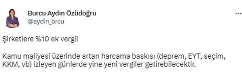 Yeni Model Deprem Vergisi Şirketlerden mi Başladı Kurumlar Vergisine