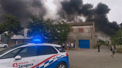 Activos En Zaragoza Dos Incendios Declarados En Cuesti N De Minutos