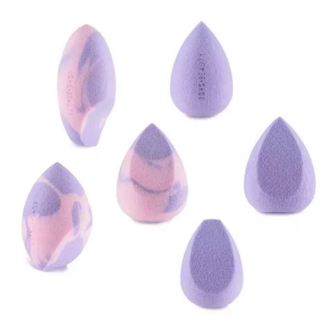 Boho Beauty Bohoblender Zestaw 6pak Lilac Rose 6x Gąbka do makijażu 109