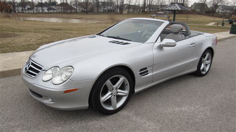 2003 Mercedes-Benz SL500 Convertible at Kansas City Spring 2016 as S155 ...