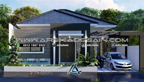 Desain Rumah X Meter Pemilik Ibu Khusnul Di Tangerang