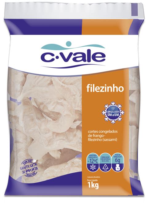 Frango File Meio Peito C Vale Kg Megag Alimentos