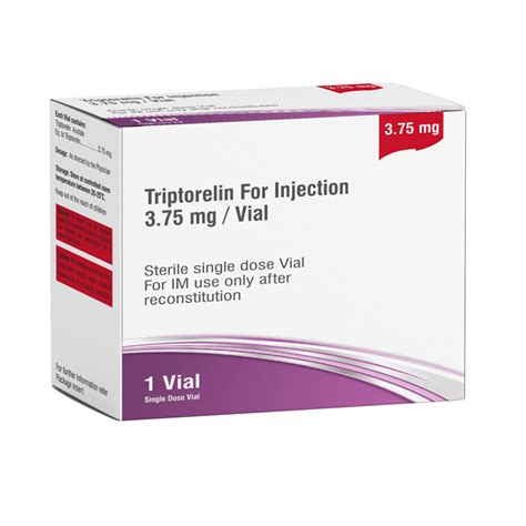 Triptorelin 3 75mg Injection Exporters Bulk Supplier Of Triptorelin