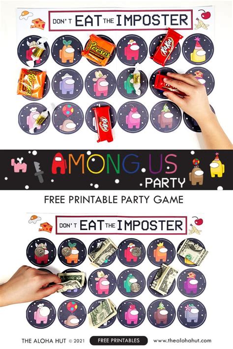 How To Play Among Us In Real Life 20 Easy Task Ideas The Aloha Hut Birthday Party Party