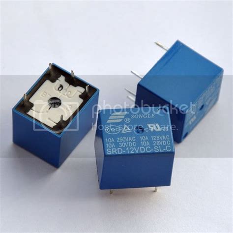 5PCS 12V SPDT Relay Coil 400 Ohm 250VAC 30VDC 10A EBay