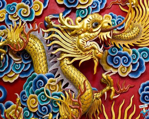 Chinese Dragon Background Wallpaper