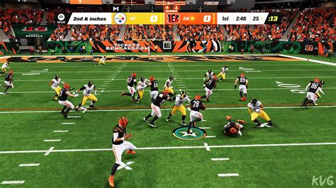 Madden Nfl 23 Pittsburgh Steelers Vs Cincinnati Bengals Gameplay