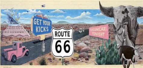 Tucumcari New Mexico on Historic Route 66, photos, maps, murals, things ...