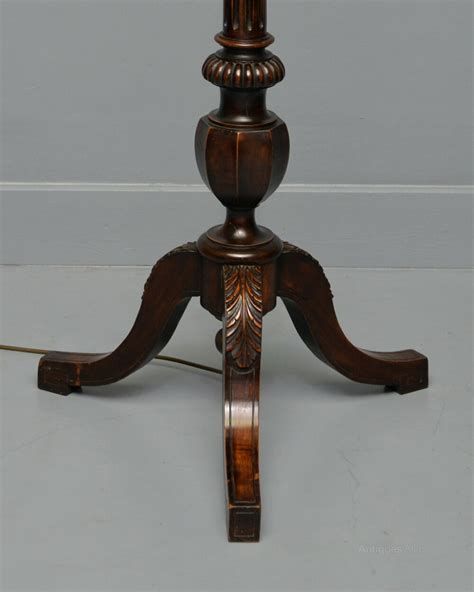 Antiques Atlas Georgian Style C 1920 Mahogany Standard Lamp As510a731