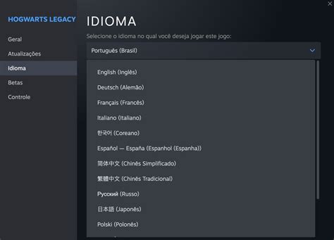 Hogwarts Legacy Em Portugu S Veja Como Alterar O Idioma Do Jogo