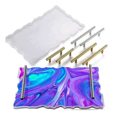 Resina Epoxica Moldes Para Bandejas Pack Mercadolibre