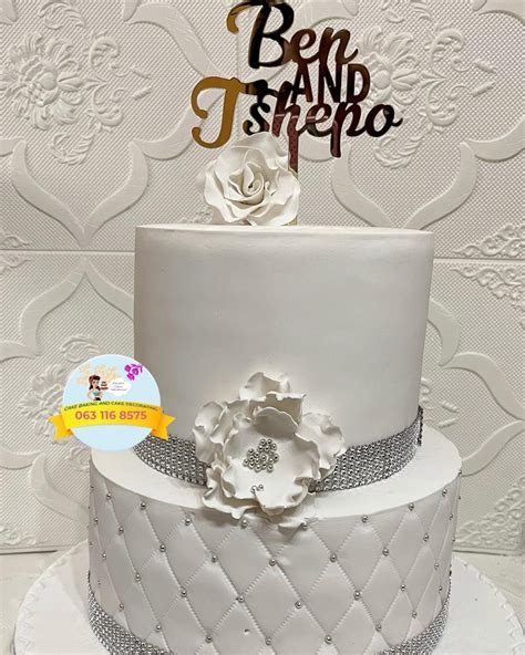 Simple Wedding Cake Merciful Cakes