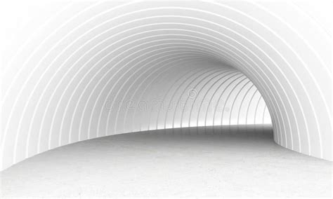 White tunnel stock illustration. Illustration of entrance - 19041333