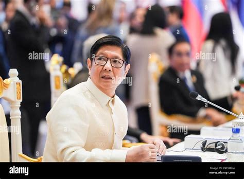 Phnom Penh Cambodia 12th Nov 2022 Philippines President Ferdinand