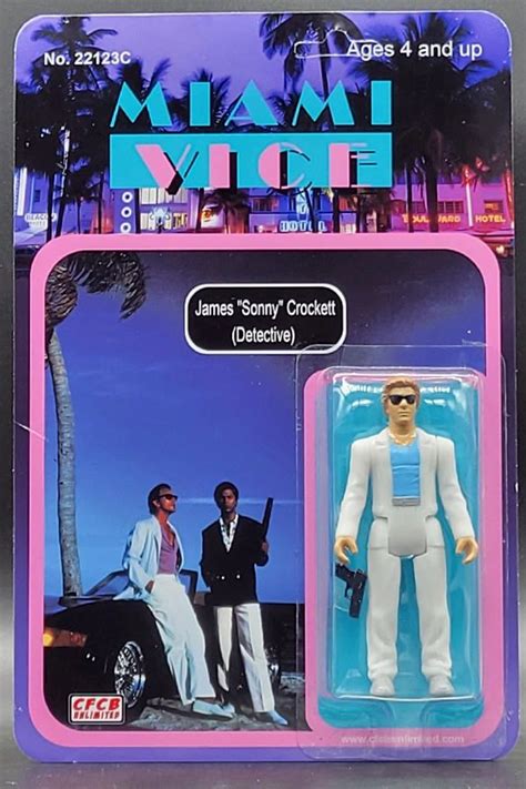 James Sonny Crockett Miami Vice Custom Figure