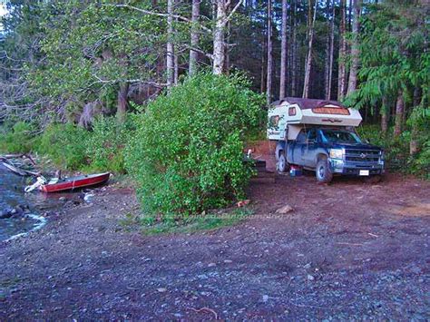 Merrill Lake Campground Picturesque Vancouver Island Camping