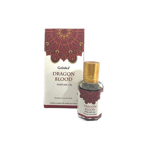 Óleo Perfumado Goloka Dragon Blood Dharma Store Loja de Incenso