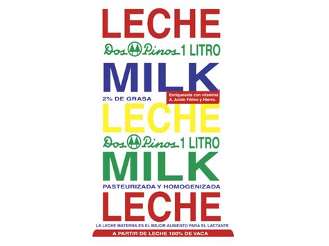 Leche Dos Pinos Milk Logo PNG Transparent & SVG Vector - Freebie Supply