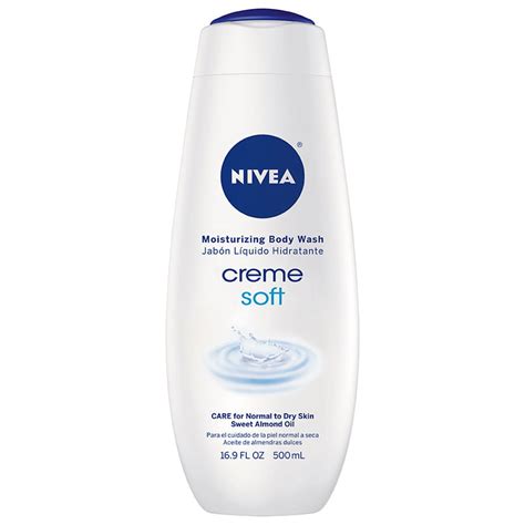 NIVEA Creme Soft Moisturizing Body Wash 16 9 Fl Oz Walmart