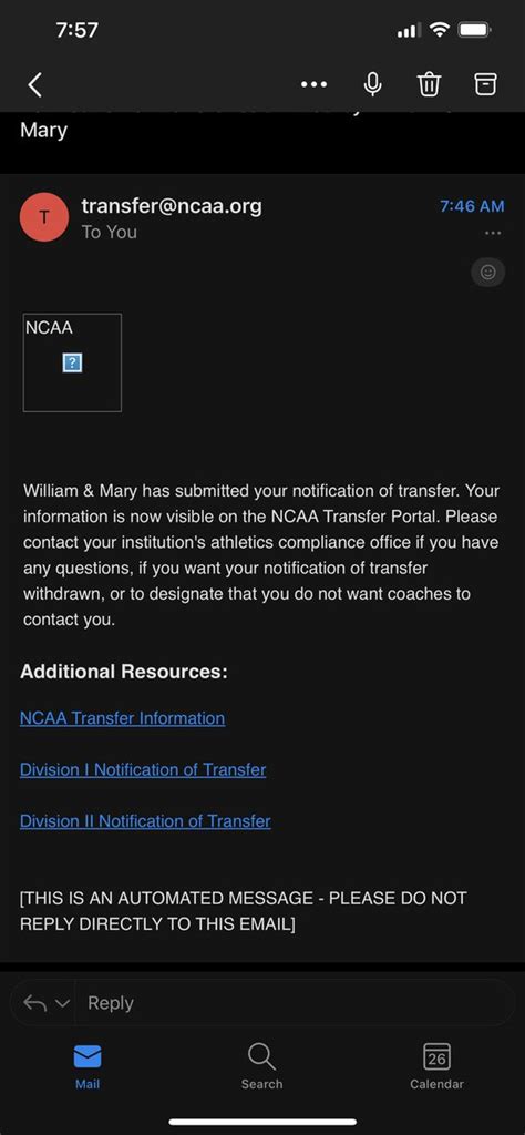 College Transfer Portal On Twitter William Mary Wr Derick Ernest