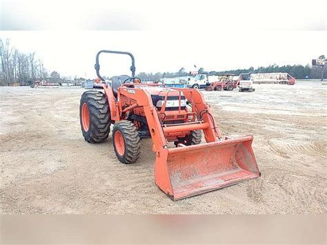 Kubota L3710 Sn 51841 4wd Tractor Jeff Martin Auctioneers Inc