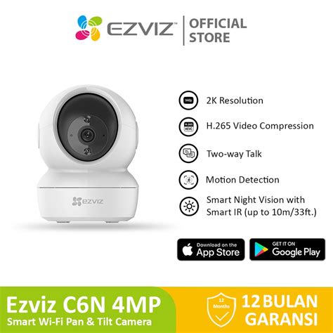 Ezviz C N Mp Smart Wifi Master Parabola