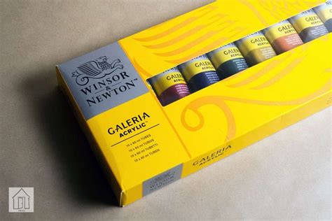 Winsor Newton Galeria Acrylic Paint Set Review Great On Canvas