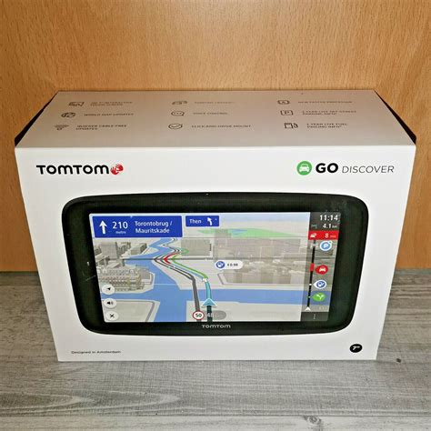 Tomtom Go Discover Navigationsger T Touchscreen Welt Karten Wifi