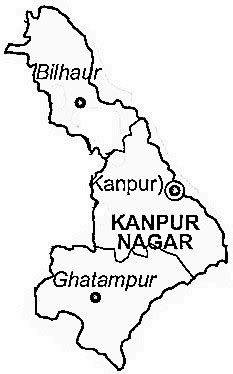 Kanpur Nagar District | Kanpur Nagar District Map