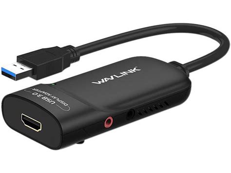 Wavlink Usb To Hdmi Universal Video Graphics Adapter With Audio