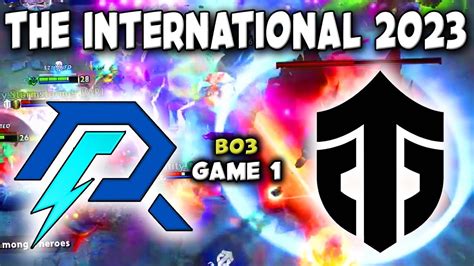 AZURE RAY Vs ENTITY INSANE LATE GAME THE INTERNATIONAL 2023 DOTA 2