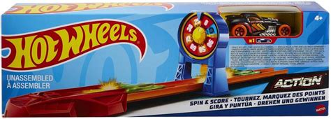 Hot Wheels Action Girar E Marcar Hfy Mattel Carrinho De Brinquedo Magazine Luiza