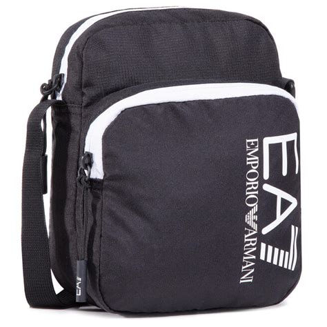 Bandolera Ea Emporio Armani Cc Black White Det