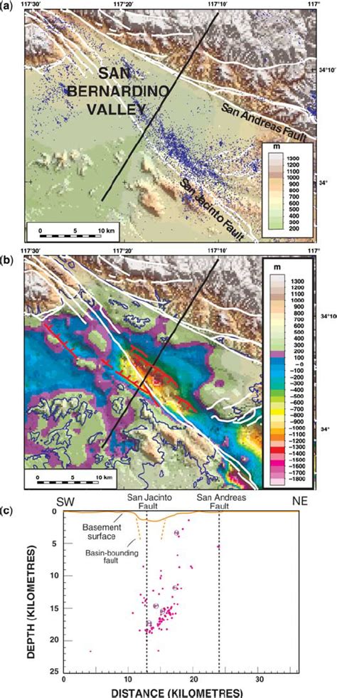 Shaded Relief Topography A Basement Topography Defined By