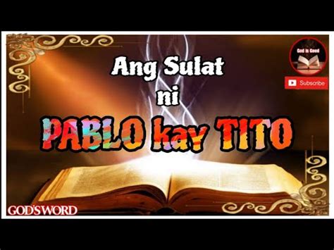 Ang Sulat Ni Pablo Kay Tito Pinoysleepmeditation YouTube