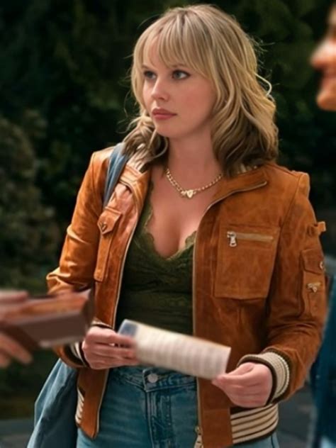 The Sex Lives Of College Girls Rene Rapp Leather Jacket